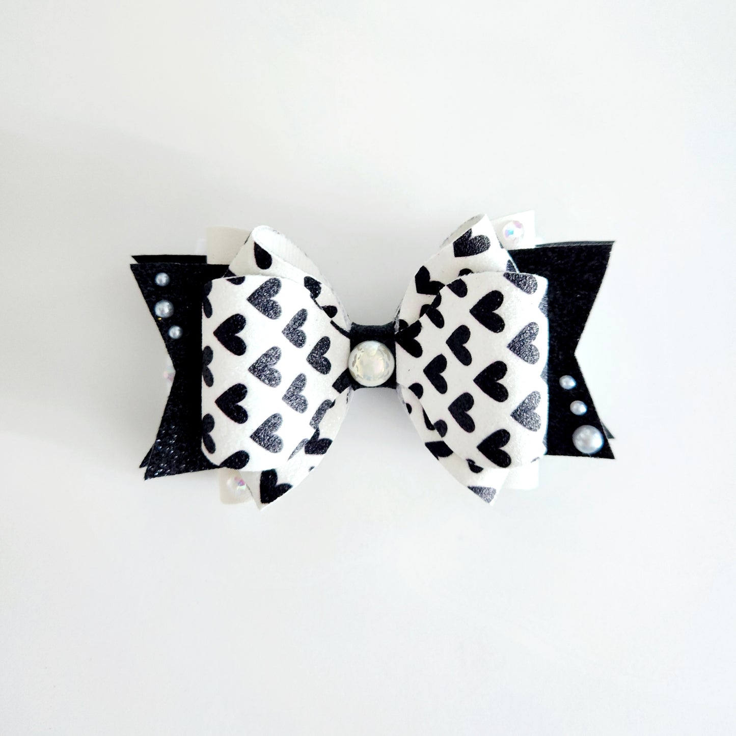 I Heart You Hair Bow