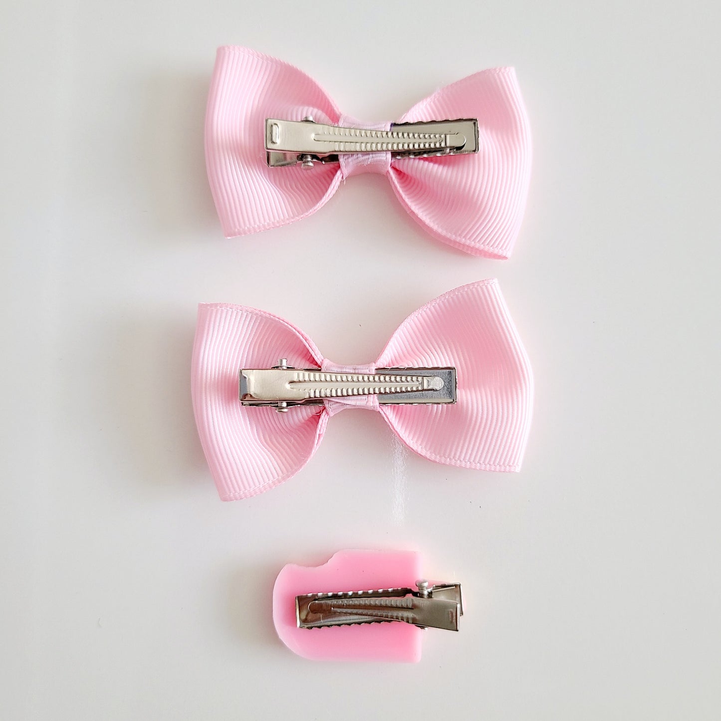 Pink Bows and Clippie Set