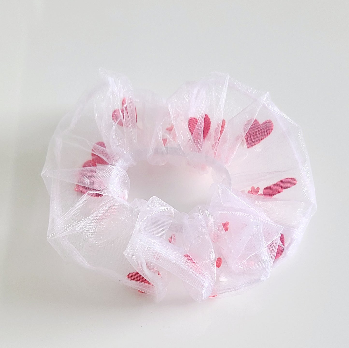 Heart Filled Scrunchie