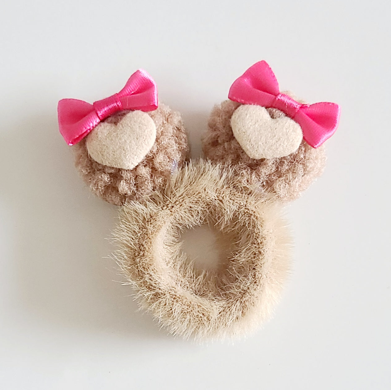 Teddy Bear Scrunchie