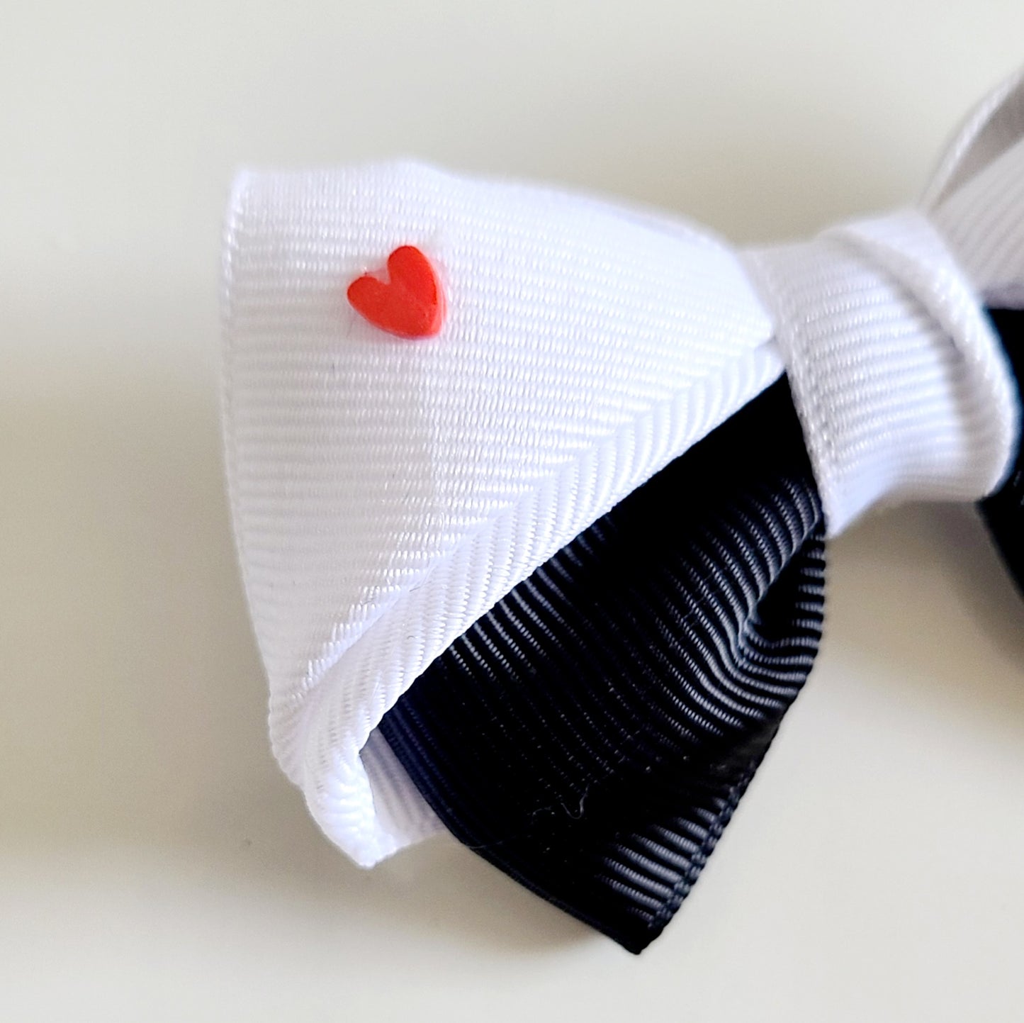 Black & White Hair Bow