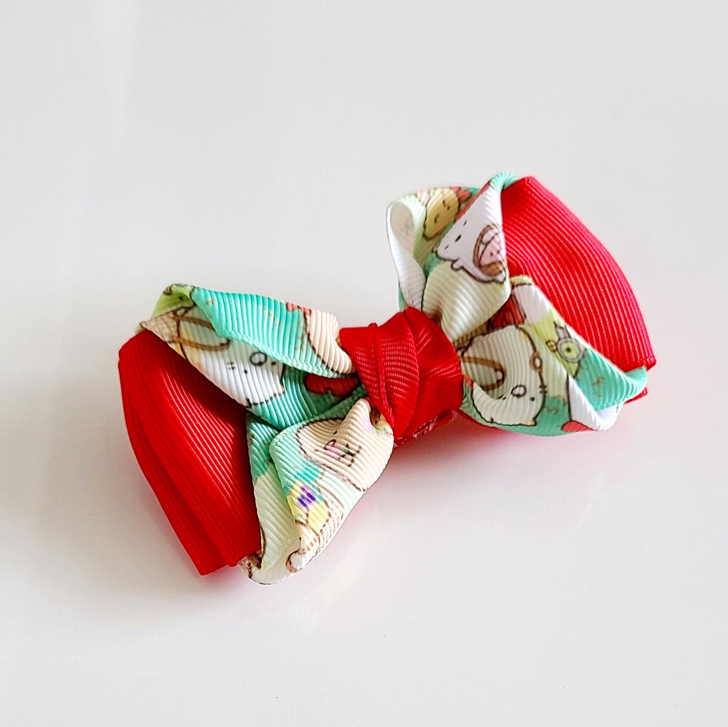 Red Cartoon Hair Bow