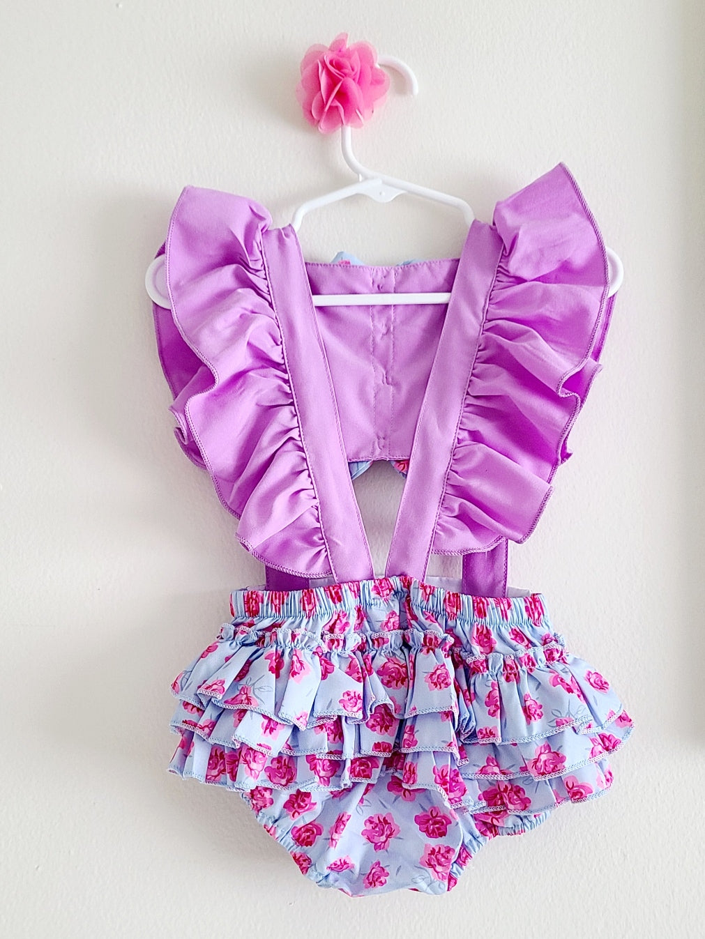 Flowers & Bows Romper