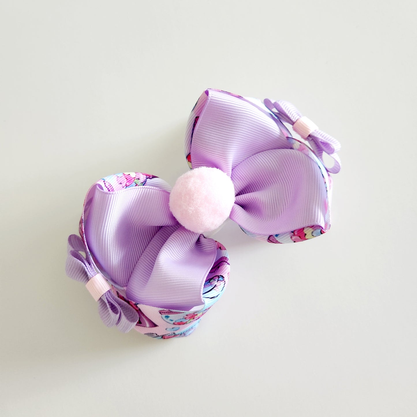 Bubble Gum Hair Bow Set