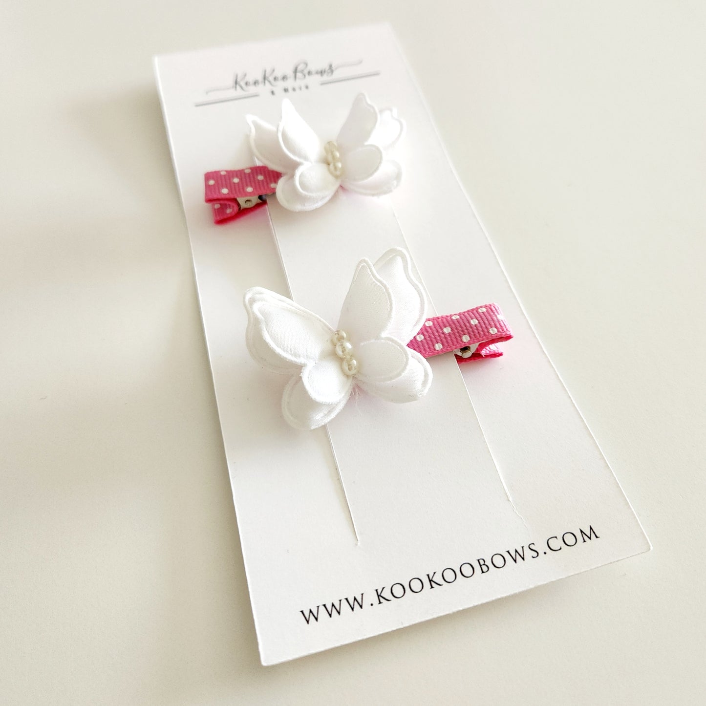 Butterfly Hair Clip Set
