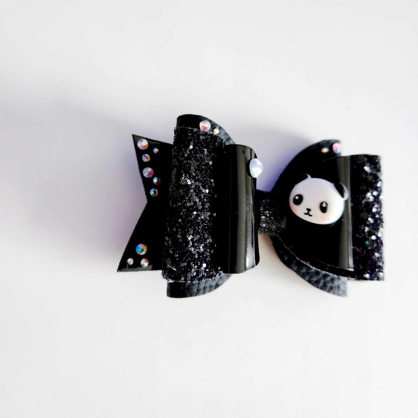 Panda Hair Bow