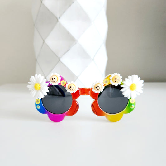 Flower Garden Sunglasses - Rainbow