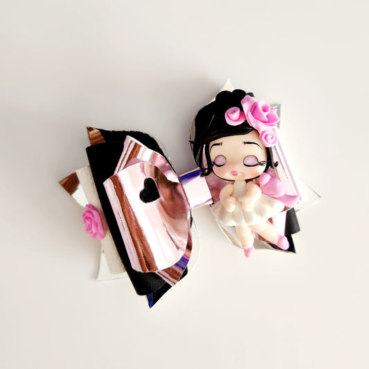 Ballerina Hair Bow