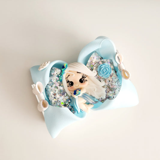 Ice Fairy Hair Bow