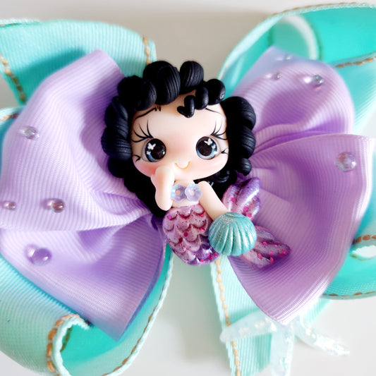 The Little Mermaid Hair Bow