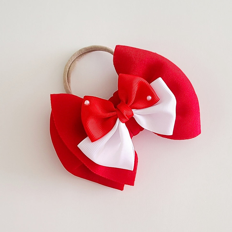 Over the Top Headband - Red