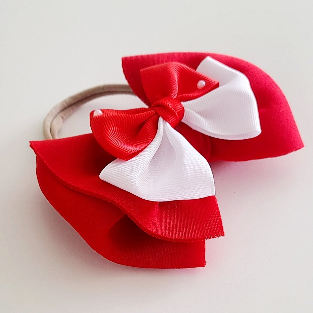 Over the Top Headband - Red