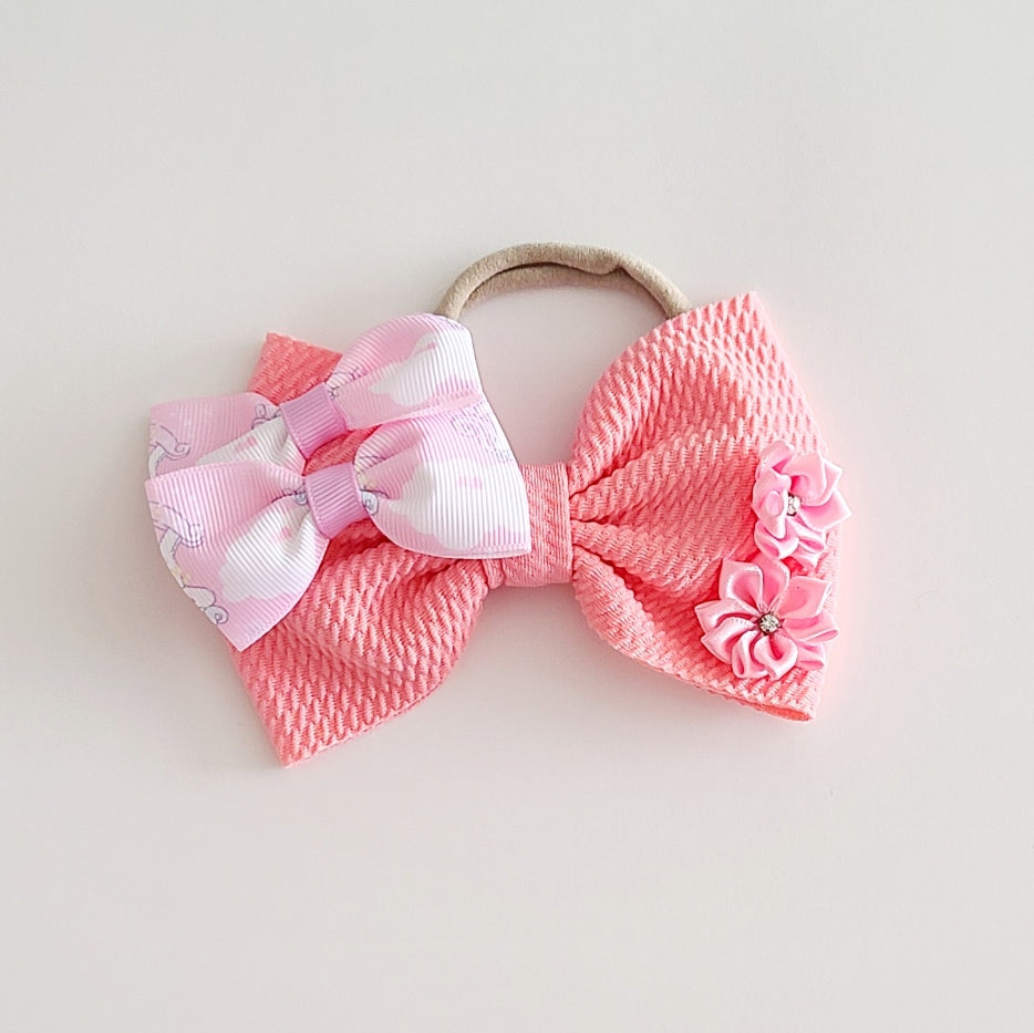 Over the Top Headband - Pink