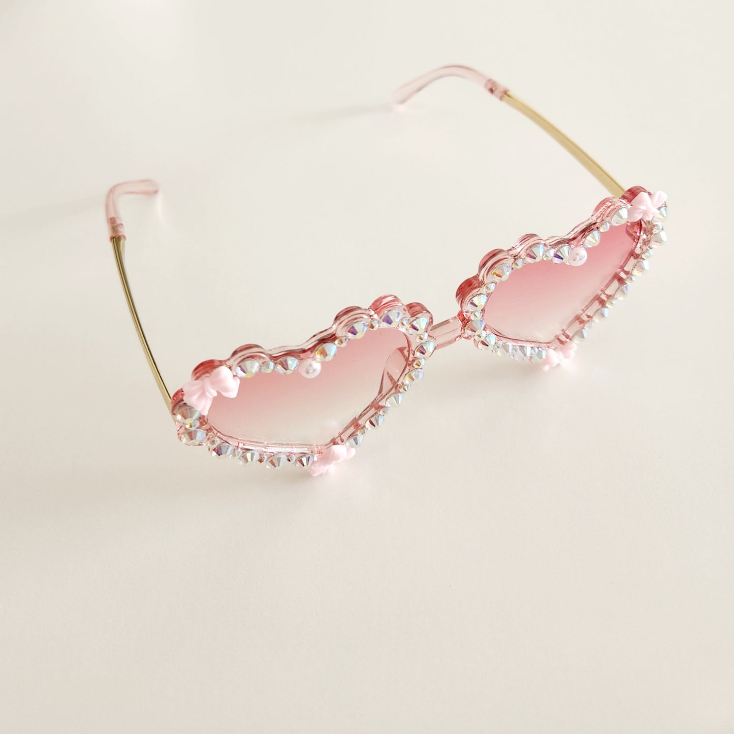 Heart Sunglasses - Pink
