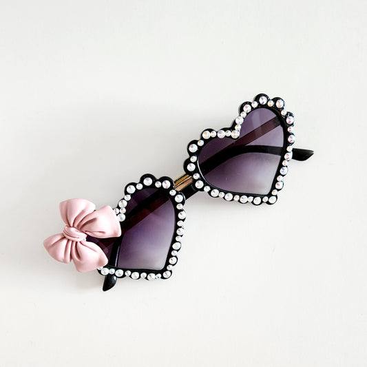 Heart Sunglasses - Black