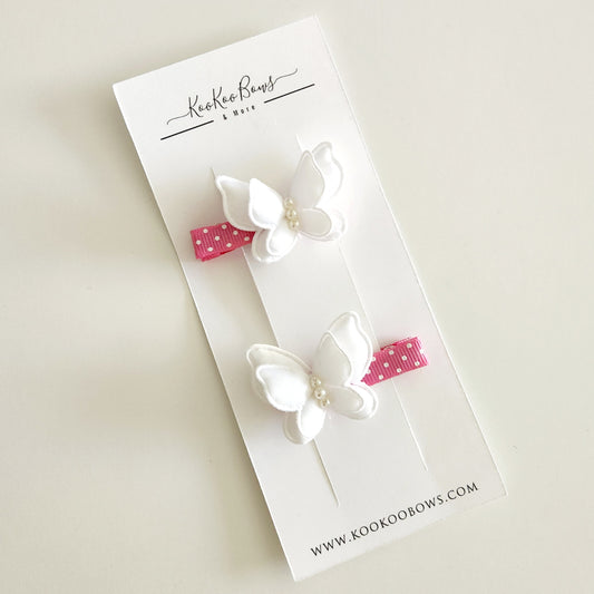Butterfly Hair Clip Set