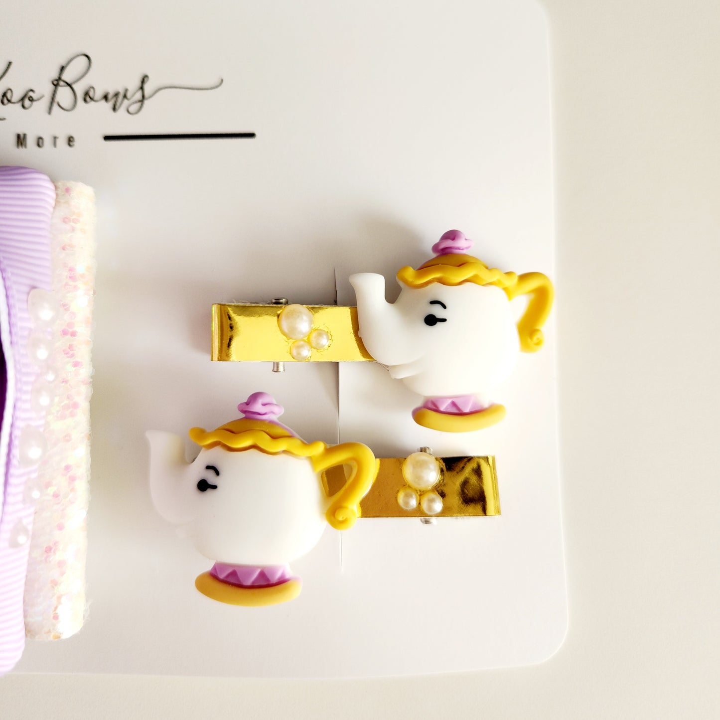 Belle Hair Bow Set
