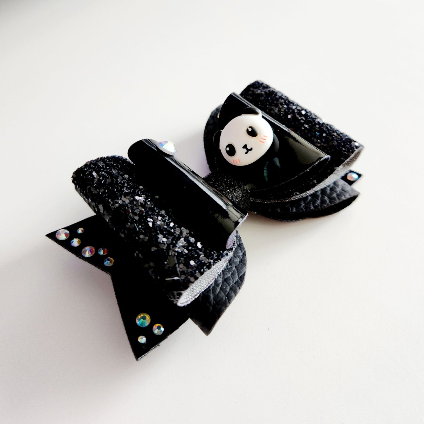 Panda Hair Bow