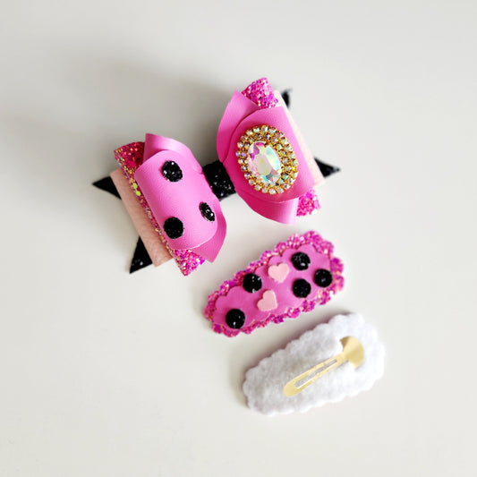 Rosie Hair Bow Set