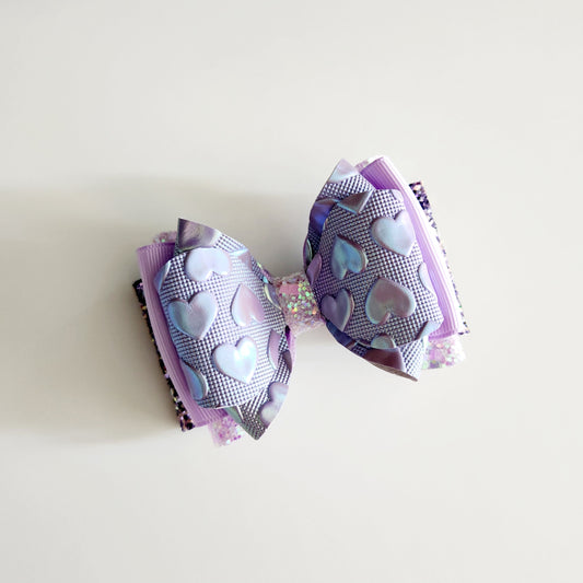 Sweer Lavender Hair Bow